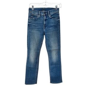 MOTHER Mid Rise Dazzler Ankle Jeans - Wish on a Star - Size 25 EUC